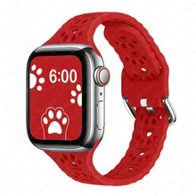 Load image into Gallery viewer, Breathable Silicone Apple Watch Bands - 27 color options 38mm - 49mm Axios Bands