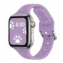 Load image into Gallery viewer, Breathable Silicone Apple Watch Bands - 27 color options 38mm - 49mm Axios Bands