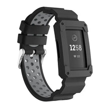 Load image into Gallery viewer, Breathable Silicone Fitbit Band & Case For Charge 3 & 4 - 10 color options Axios Bands