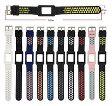 Load image into Gallery viewer, Breathable Silicone Fitbit Band & Case For Charge 3 & 4 - 10 color options Axios Bands