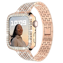 Load image into Gallery viewer, Case + Stainless Steel Metal Apple Watch Bands - 12 color options 38mm - 49mm Axios Bands