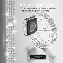 Load image into Gallery viewer, Case + Stainless Steel Metal Apple Watch Bands - 12 color options 38mm - 49mm Axios Bands