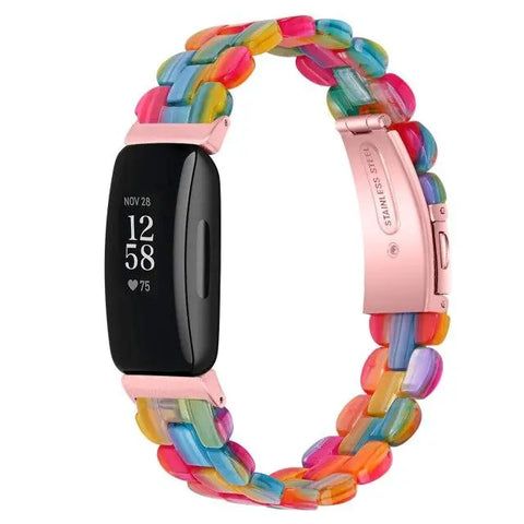 Ceramic / Resin Fitbit Band For Inspire, HR, and Inspire 2 - 