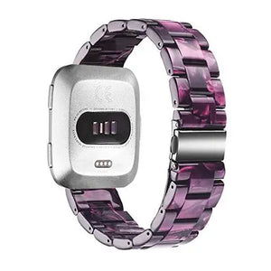 Ceramic / Resin Fitbit Band For Versa, Versa 2, Versa Lite - 10 color options Axios Bands