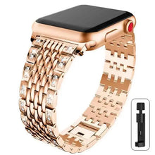 Load image into Gallery viewer, Diamond Jewelry Strap for Apple Watch Band -4 Colors Axios Bands