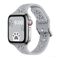 Load image into Gallery viewer, Dog Paw Silicone Apple Watch Bands - 16 color options 38mm - 49mm Axios Bands