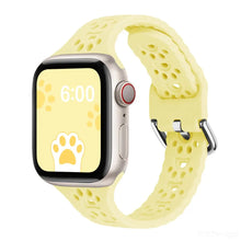 Load image into Gallery viewer, Dog Paw Silicone Apple Watch Bands - 16 color options 38mm - 49mm Axios Bands
