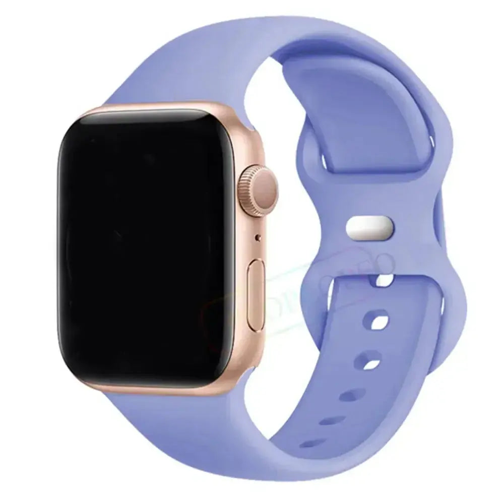 Durable Silicone Strap for Apple Watch Band 38mm to 49mm - 49 Colors Axios Bands