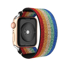 Load image into Gallery viewer, Elastic Nylon Apple Watch Bands - 32 color options 38mm - 49mm Axios Bands
