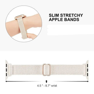Elastic Nylon Fabric Apple Watch Bands - 7 color options 38mm - 49mm Axios Bands
