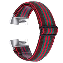 Load image into Gallery viewer, Elastic Nylon Fitbit Band For Charge 3 &amp; 4 - twelve color options Axios Bands
