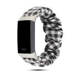 Elastic Scrunchie Fitbit Band For Charge 3 & 4 - eight color options - 