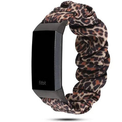 Elastic Scrunchie Fitbit Band For Charge 3 & 4 - eight color options - 