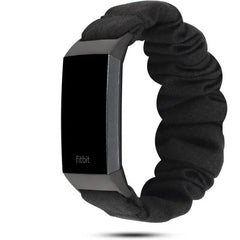 Elastic Scrunchie Fitbit Band For Charge 3 & 4 - eight color options - 