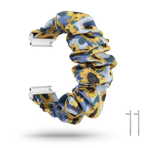 Elastic Scrunchie Fitbit Band For Versa, Versa 2, Versa Lite - 17 color options Axios Bands