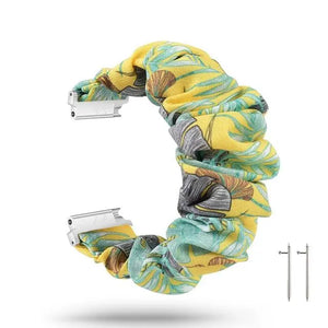 Elastic Scrunchie Fitbit Band For Versa, Versa 2, Versa Lite - 17 color options Axios Bands