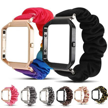 Load image into Gallery viewer, Elastic Scrunchie Fitbit Blaze Band - 8 color options Axios Bands
