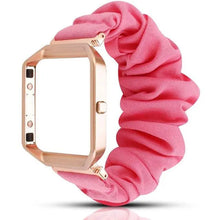 Load image into Gallery viewer, Elastic Scrunchie Fitbit Blaze Band - 8 color options Axios Bands
