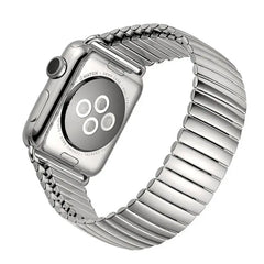 Elastic Stretchy Stainless Steel Metal Apple Watch Bands - 2 color options 38mm - 49mm -