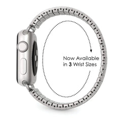 Elastic Stretchy Stainless Steel Metal Apple Watch Bands - 2 color options 38mm - 49mm -
