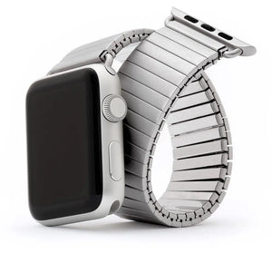 Elastic Stretchy Stainless Steel Metal Apple Watch Bands - 2 color options 38mm - 49mm Axios Bands