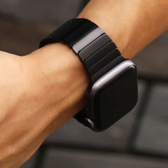 Elegant Starlight Stainless Steel Link Strap for Apple Watch Band 38mm to 49mm - 8 Colors - 