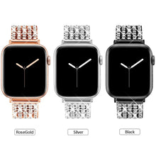 Load image into Gallery viewer, Elegant Women&#39;s Diamond Strap for Apple Watch Band - 3 Colors Axios Bands

