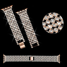 Load image into Gallery viewer, Elegant Women&#39;s Diamond Strap for Apple Watch Band - 3 Colors Axios Bands
