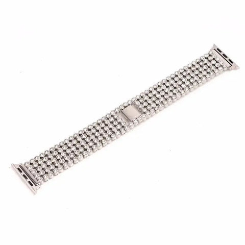 Elegant Women's Diamond Strap for Apple Watch Band - 3 Colors - 