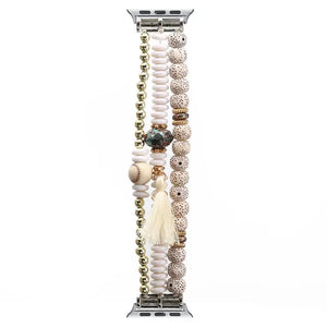 Fashion Beads Jewelry Bracelet Strap for Apple Watch Band - 36 Colors Axios Bands