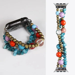 Fashion Beads Jewelry Bracelet Strap for Apple Watch Band - 36 Colors Axios Bands