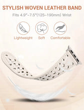 Load image into Gallery viewer, Fashion Leather Apple Watch Band - 7 Color Options Axios Bands