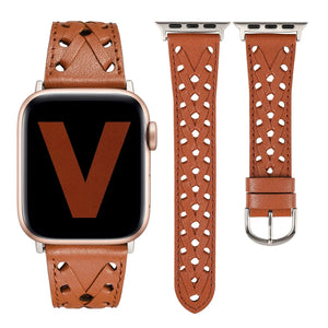 Fashion Leather Apple Watch Band - 7 Color Options Axios Bands