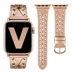 Fashion Leather Apple Watch Band - 7 Color Options - 