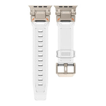 Load image into Gallery viewer, Faux Titanium TPU Silicone Sport Strap for Apple Watch Band 42mm to 49mm - 12 Colors Axios Bands
