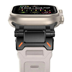 Faux Titanium TPU Silicone Sport Strap for Apple Watch Band 12 Color Options 38 - 49mm - 