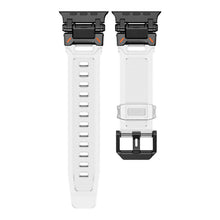 Load image into Gallery viewer, Faux Titanium TPU Silicone Sport Strap for Apple Watch Band 42mm to 49mm - 12 Colors Axios Bands
