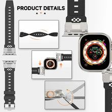 Load image into Gallery viewer, Flexi Silicone Sport Strap with Metal Connector for Apple Watch Band 42mm to 49mm - 16 Colors Axios Bands
