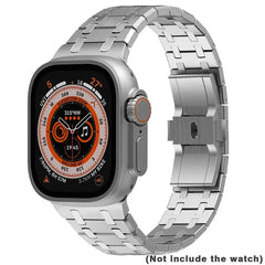 Frosted Stainless Steel Strap for Apple Watch Band 42mm to 49mm - 8 Colors - 