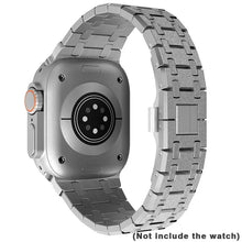 Load image into Gallery viewer, Frosted Stainless Steel Strap for Apple Watch Band 42mm to 49mm - 8 Colors Axios Bands
