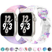 Load image into Gallery viewer, Fusion Blend Silicone Strap for Apple Watch Band 38mm to 49mm - 20 Colors Axios Bands
