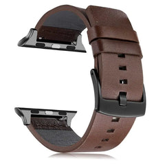 Genuine Leather Apple Watch Bands - 8 color options 38mm - 49mm -