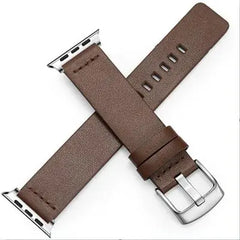 Genuine Leather Apple Watch Bands - 8 color options 38mm - 49mm -
