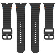 Load image into Gallery viewer, Glass Case + Silicone Sport Strap for Apple Watch Band 38mm to 46mm - 12 Colors Axios Bands

