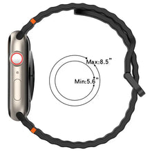 Load image into Gallery viewer, Glass Case + Silicone Sport Strap for Apple Watch Band 38mm to 46mm - 12 Colors Axios Bands
