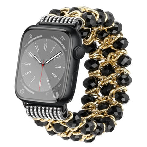 Glitter Zinc Alloy Apple Watch Band - 5 Color Options 38mm - 49mm Axios Bands