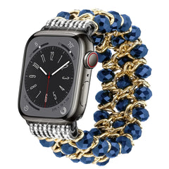 Glitter Zinc Alloy Apple Watch Band - 5 Color Options 38mm - 49mm - 