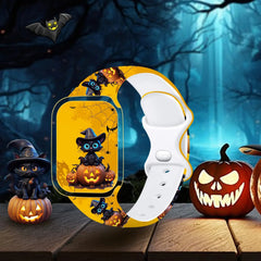 Halloween Silicone Apple Watch Band - 5 Color Options 38mm - 49mm - 