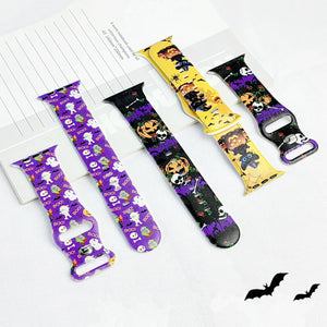 Halloween Silicone Apple Watch Band - 5 Color Options 38mm - 49mm Axios Bands