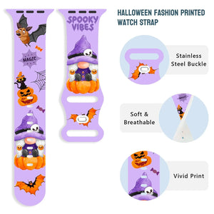 Halloween Silicone Apple Watch Bands - 5 Color Options 38mm - 49mm Axios Bands